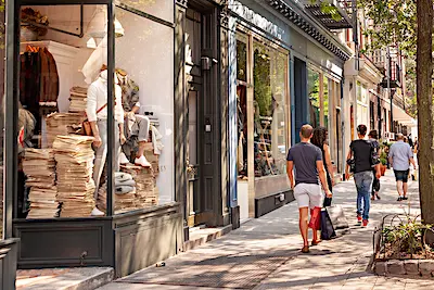 Shopping in Greenwich Village